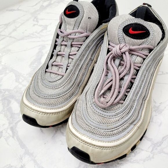 Nike Air Max 97 Silver Running Shoes Size: 8 US - Picture 3 of 9
